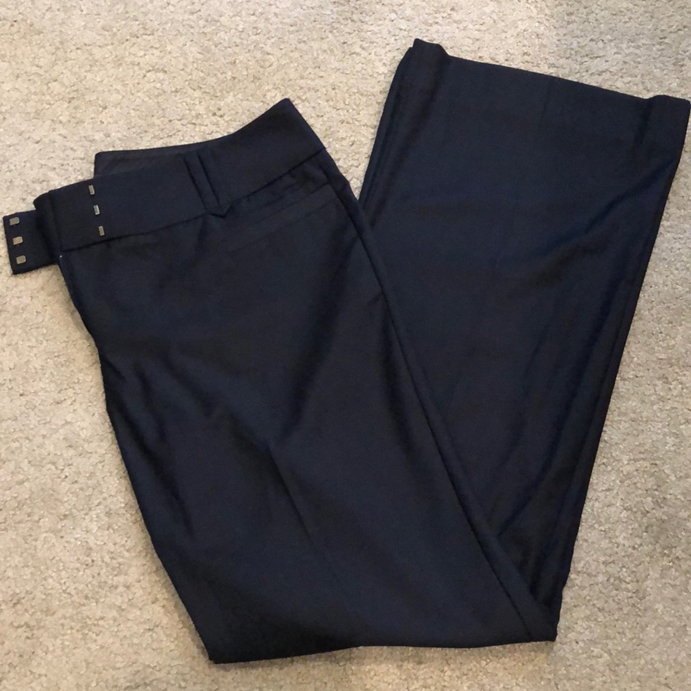 The Limited Drew Fit Navy Blue Dress Pants